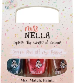 Miss Nella Neglelak - 3-pak - Glade Farver
