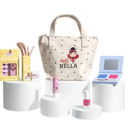 Miss Nella Sminketaske m. Indhold - Happy Birthday to Me Blue