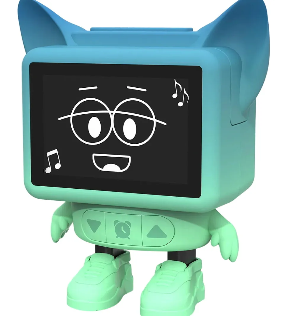 Mobility on Board Vækkeur Og Højtaler - Digital - Blue