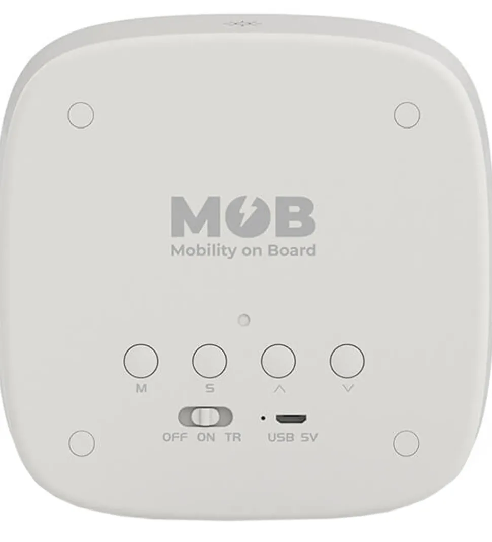 Mobility on Board Vækkeur m. Natlys - Billy - Grå