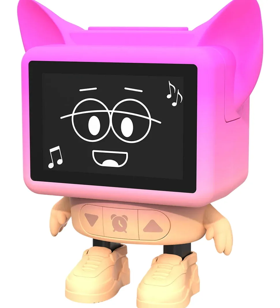 Mobility on Board Vækkeur og Højtaler - Digital - Pink