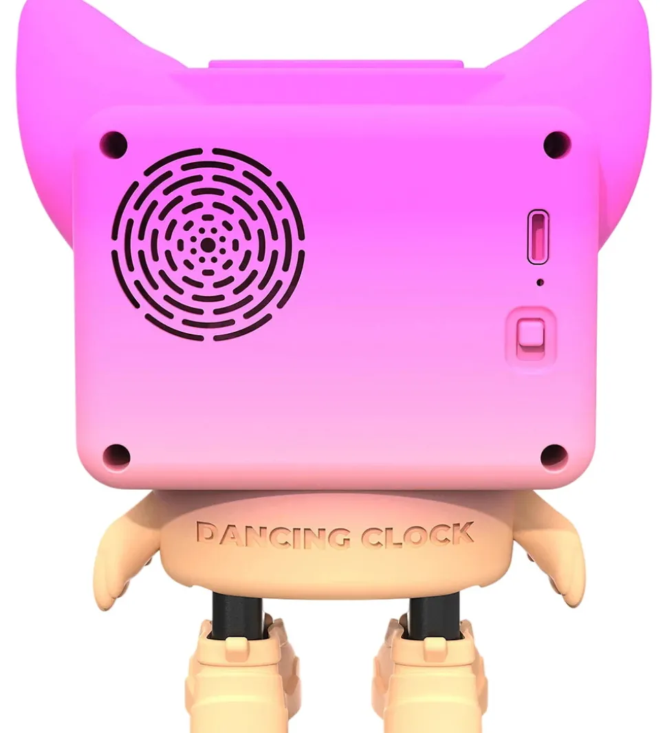 Mobility on Board Vækkeur og Højtaler - Digital - Pink