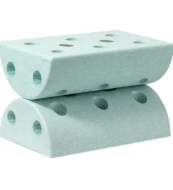 MODU Børneskammel - 4 Dele - Ocean Mint/Forest Green