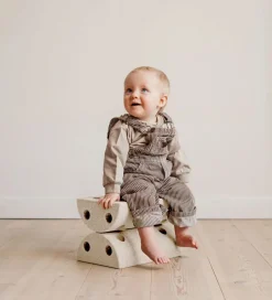 MODU Børneskammel - 4 Dele - Sand Grey/Honey Yellow