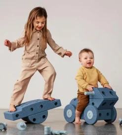 MODU Dreamer Sæt - 34 Dele - 70x40x20 cm - Deep Blue/Sky Blue