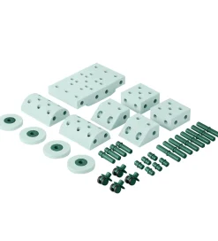 MODU Dreamer Sæt - 34 Dele - 70x40x20 cm - Ocean Mint/Forest Gre