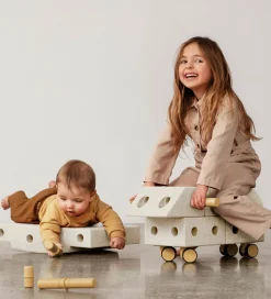 MODU Explorer Sæt - 20 Dele - 55x40x20 cm - Sand Grey/Honey Yell