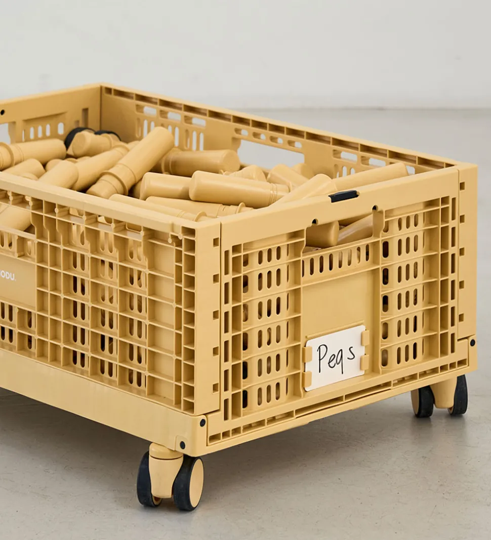 MODU Foldekasse - 60x40x22 cm - Honey Yellow