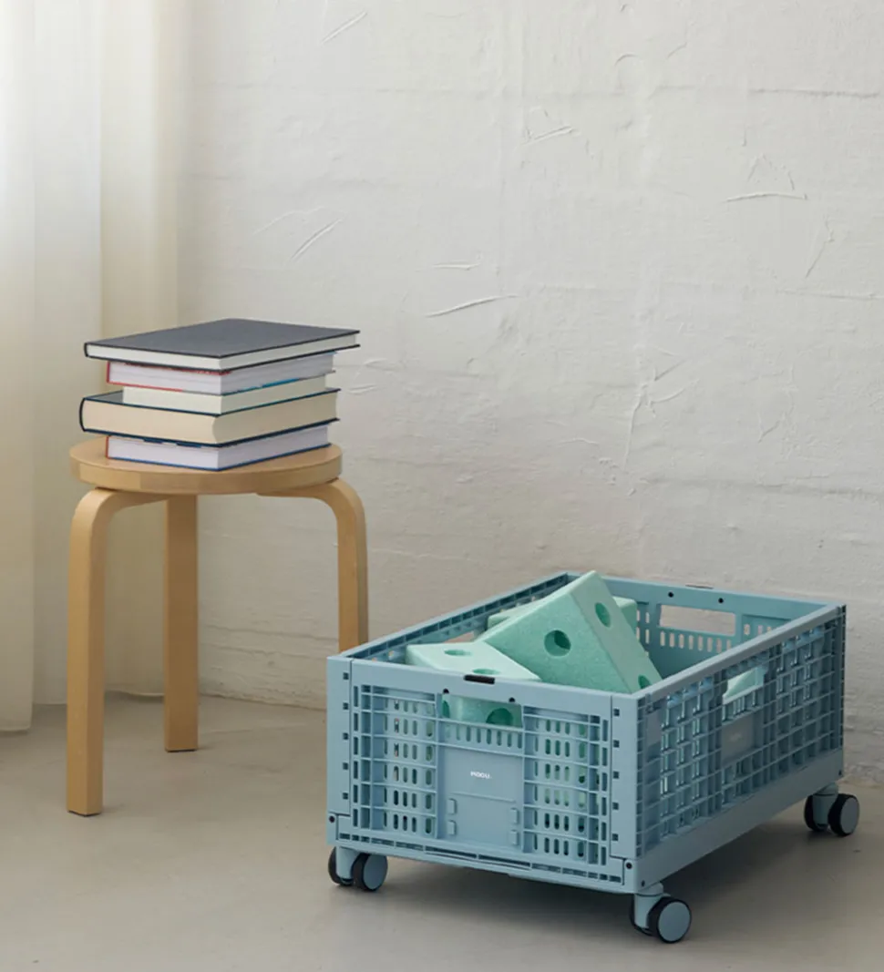 MODU Foldekasse - 60x40x22 cm - Sky Blue