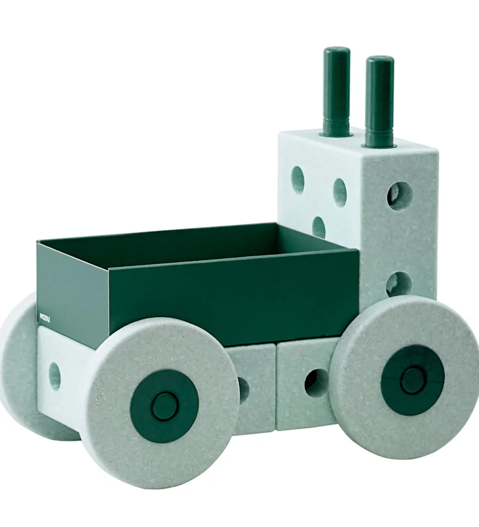 MODU Gåvogn - 3-i-1 - 48x27x44 cm - Ocean Mint/Forest Green