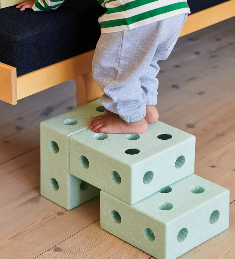 MODU Gåvogn - 3-i-1 - 48x27x44 cm - Ocean Mint/Forest Green