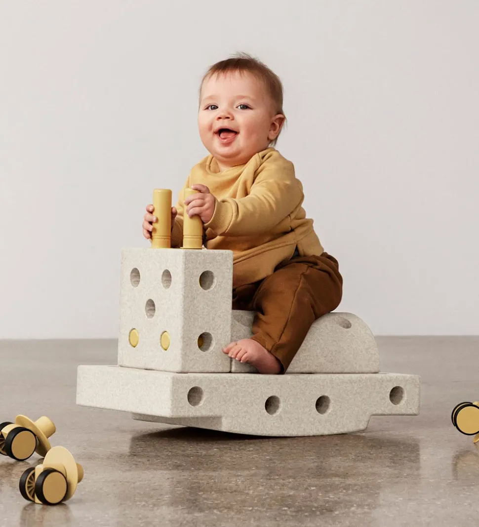 MODU 4x Swirly Wheels - 4-pak - Honey Yellow