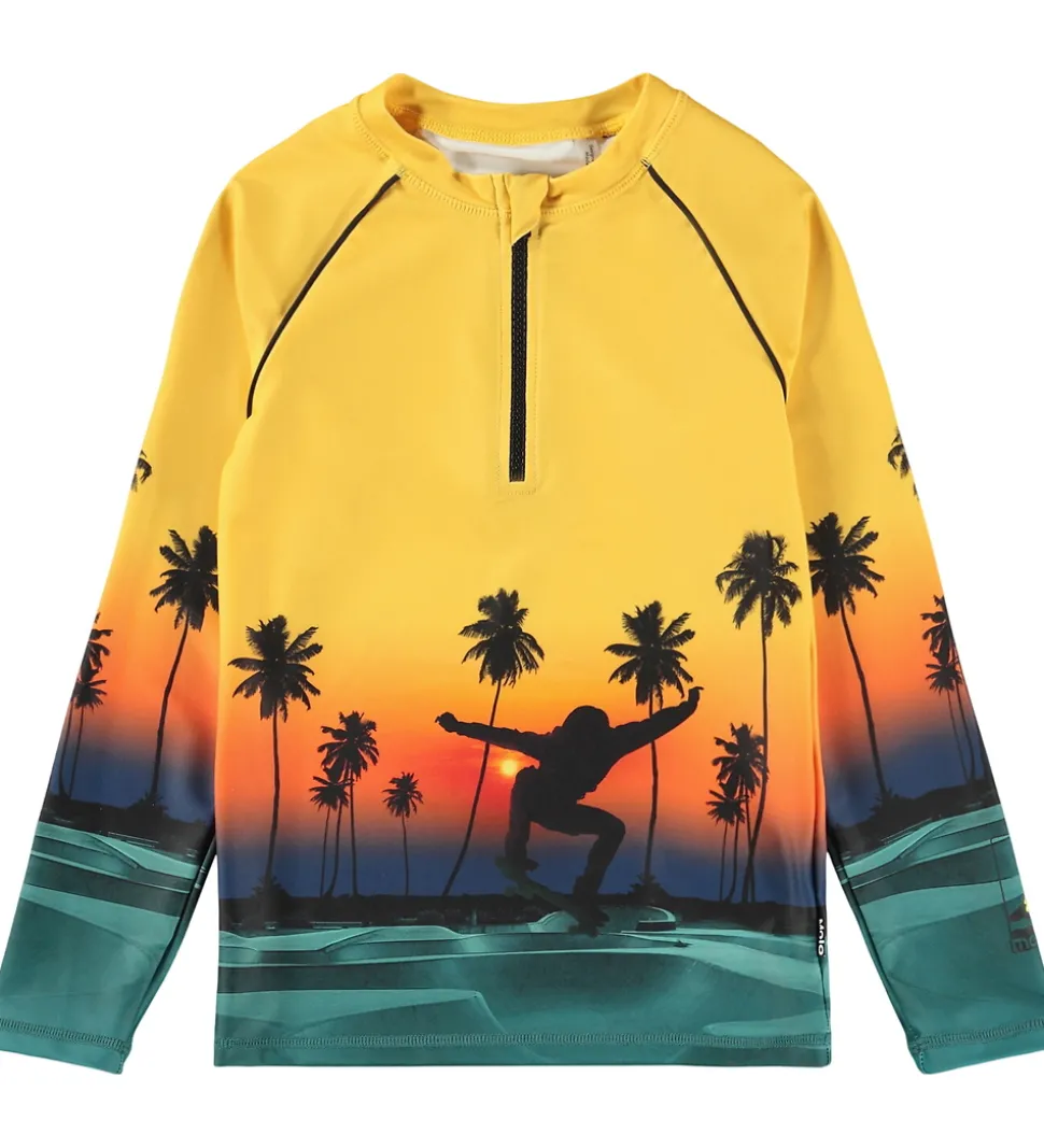 Molo Badebluse - UV50+ - Noble - Sunset Skate