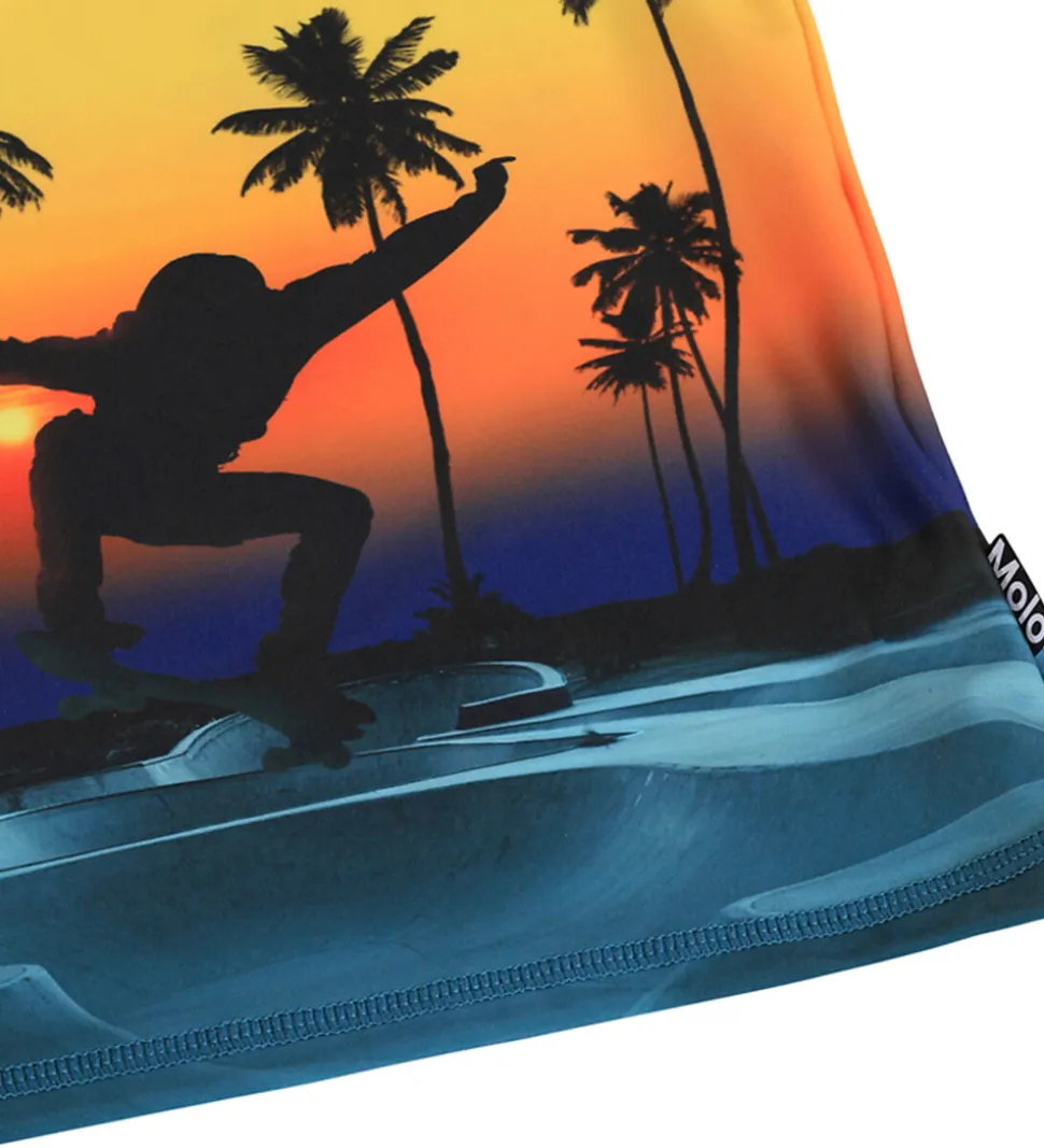 Molo Badebluse - UV50+ - Noble - Sunset Skate