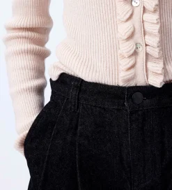 Molo Cardigan - Strik - Uld/Bomuld - Gamora - Buttercream