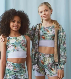 Molo Shorts - Omari - Green Botanic