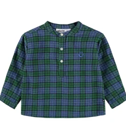 Molo Skjorte - Enoz - Blue Pine Check