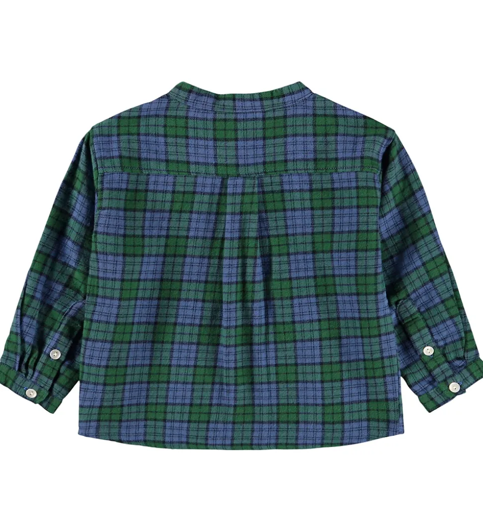 Molo Skjorte - Enoz - Blue Pine Check