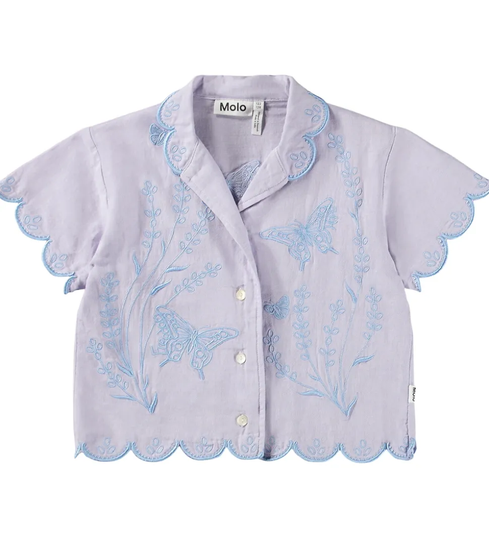 Molo Skjorte - Rosalle - Pastel Lilac