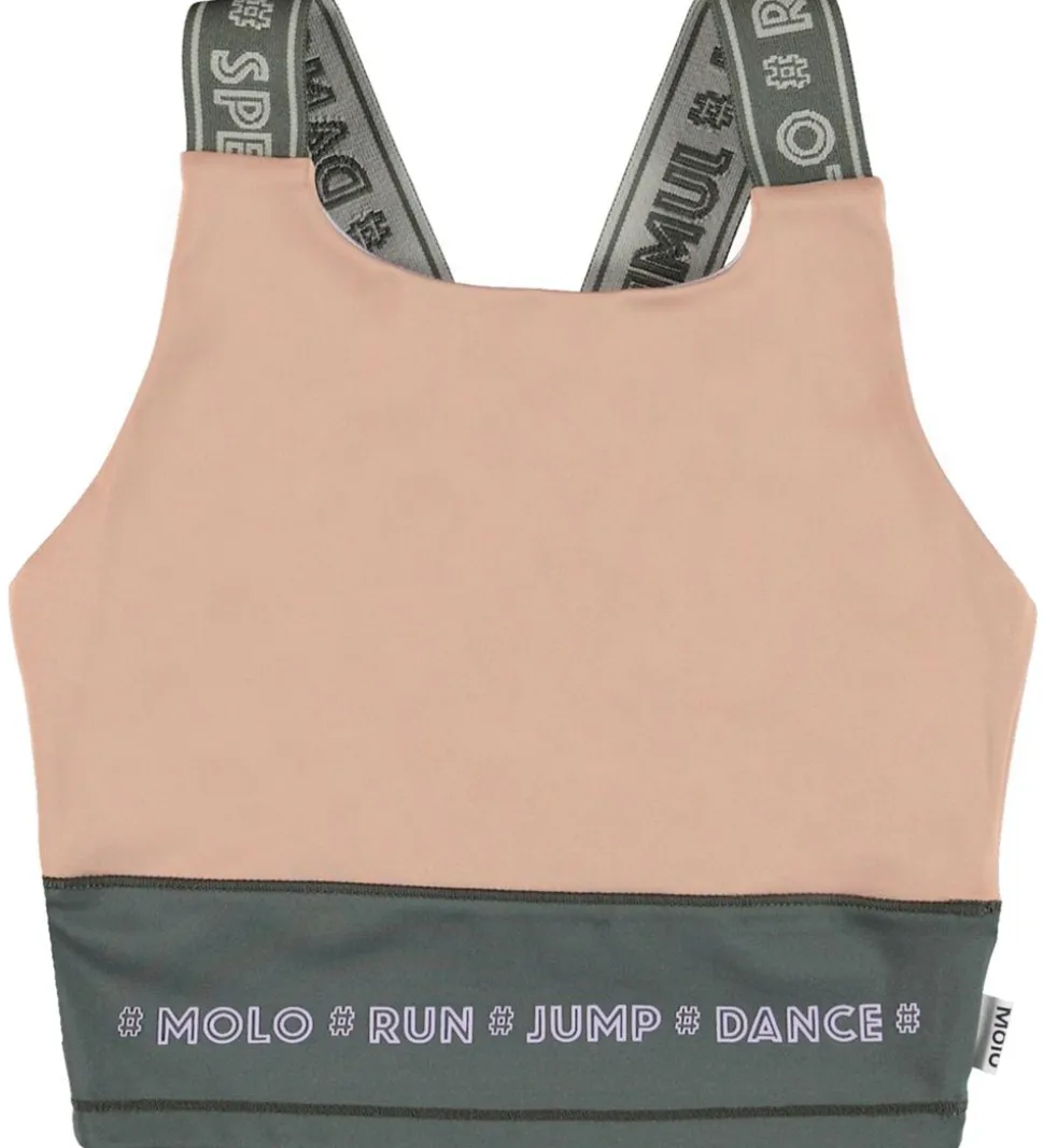 Molo Træningstop - Oliva - Rose Mist Bock