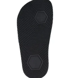 Moncler Badesandaler - Petit Basile - Sort m. Logo