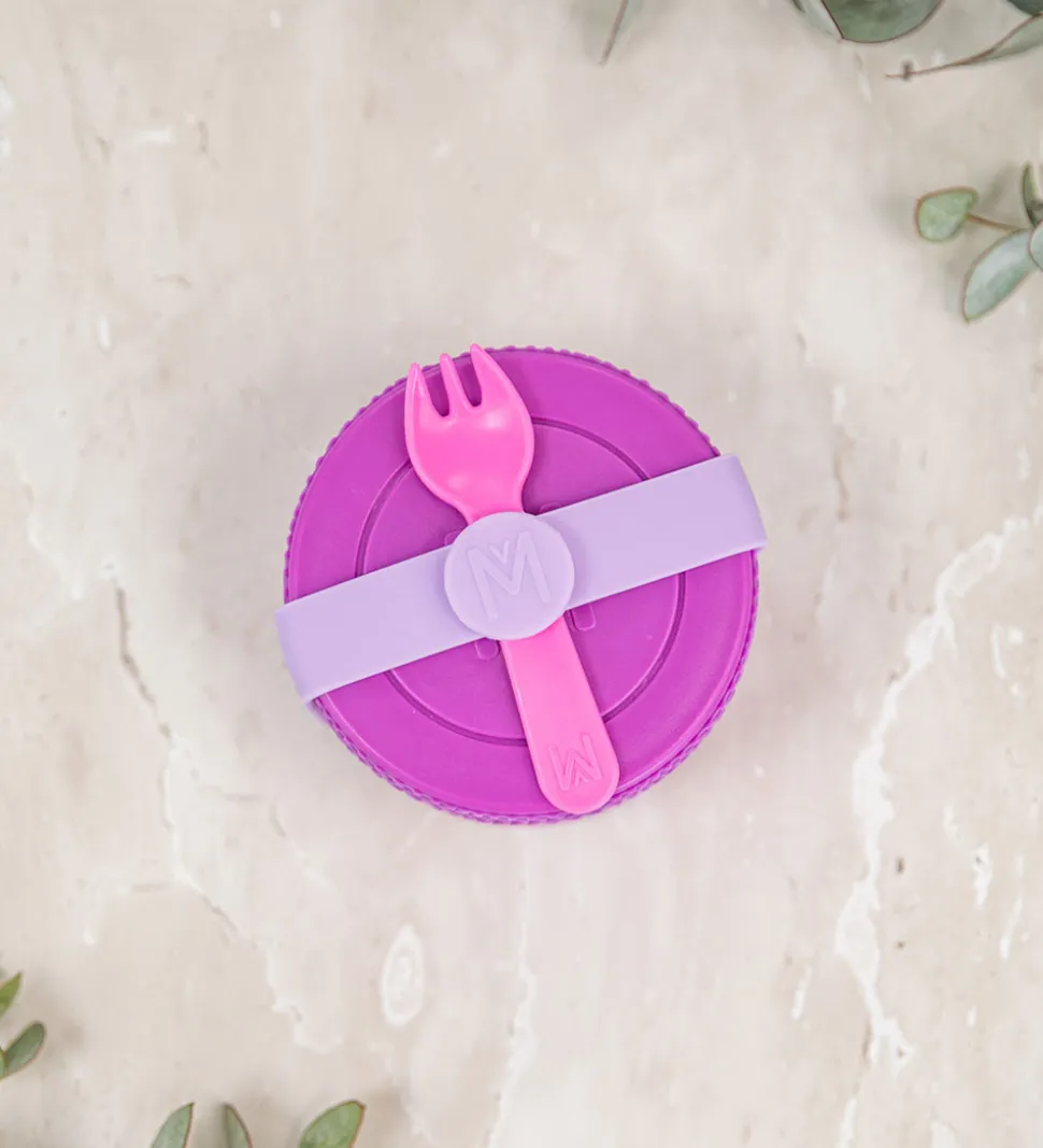 MontiiCo Bestikbånd - Silikone - Lilac