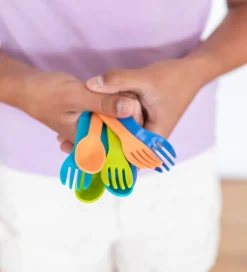 MontiiCo Børnebestik - Out and About - 8 Dele - Burst