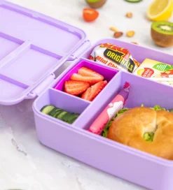 MontiiCo Indsatser - 2-pak - Bento Feast - Silikone - Fuchsia