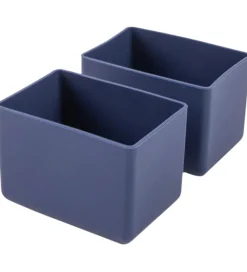 MontiiCo Indsatser - 2-pak - Bento Feast - Silikone - Navy
