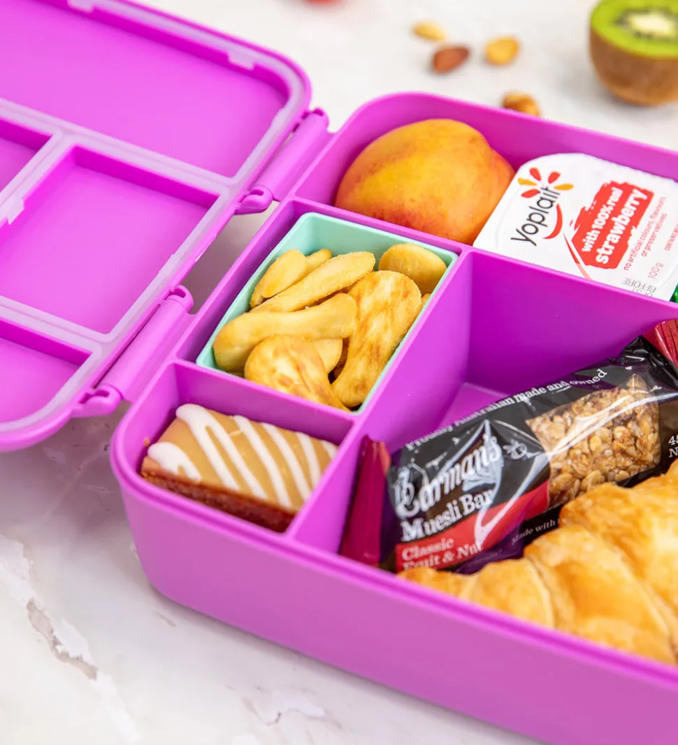 MontiiCo Indsatser - 2-pak - Bento Feast - Silikone - Marine