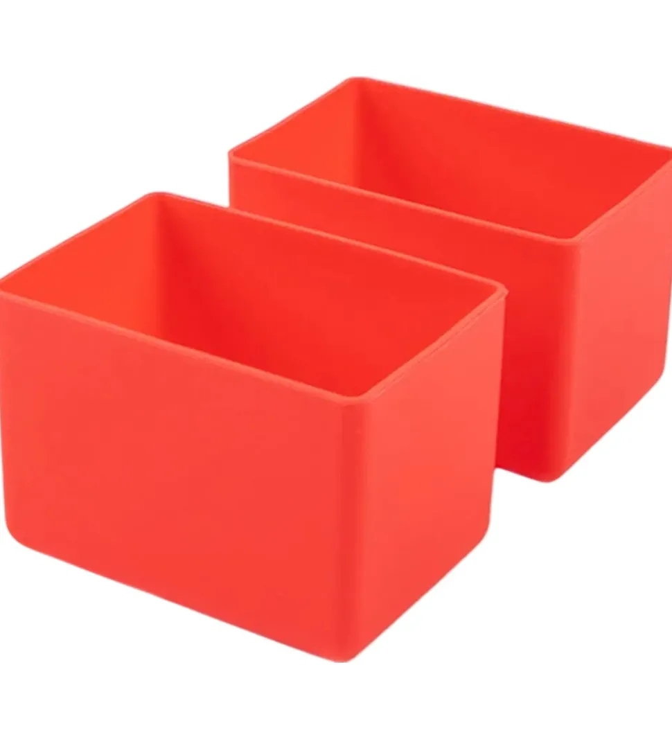 MontiiCo Indsatser - 2-pak - Bento Feast - Silikone - Watermelon