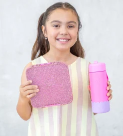 MontiiCo Madkasse m. 5 rum - Bento Five - 980 ml - Floss Glitter