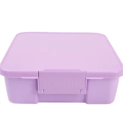 MontiiCo Madkasse m. 5 rum - Bento Five - 980 ml - Lilac
