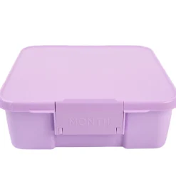 MontiiCo Madkasse m. 3. rum - Bento Three - 1 l - Lilac