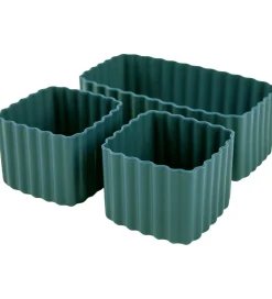 MontiiCo Silikoneforme - Bento Cups Mixed - 3 stk. - Pine