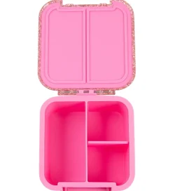 MontiiCo Snackboks m. 3 rum - Bento Two - 500 ml - Floss Glitter