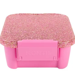 MontiiCo Snackboks m. 3 rum - Bento Two - 500 ml - Floss Glitter