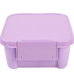 MontiiCo Snackboks m. 3 rum - Bento Two - 500 ml - Lilac