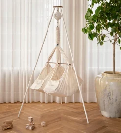 Moonboon Tvillinge-slyngevugge - 70x95 cm - Nature