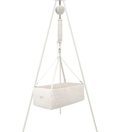 Moonboon Vugge - Classic Bundle - Nature/Hvid