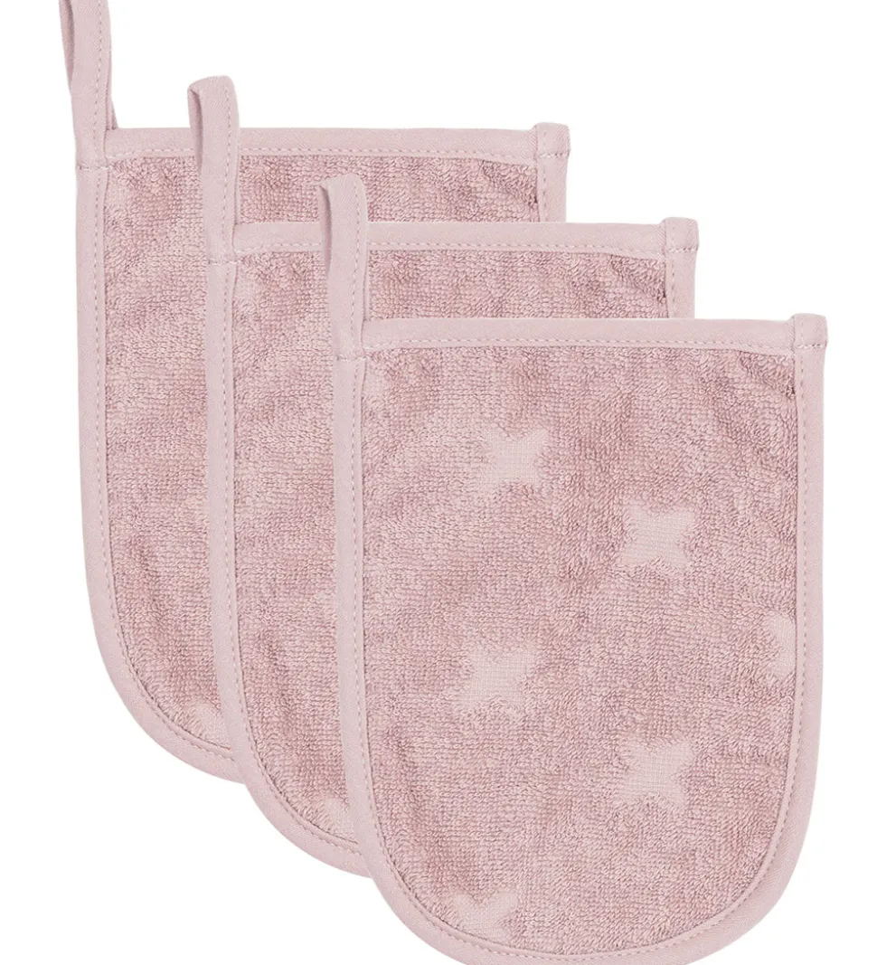 Müsli Badehandske - 3-pak - 14x18 cm - Nightingale