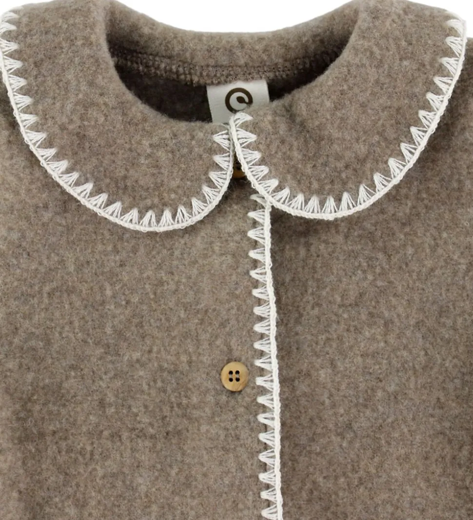 Müsli Køredragt - Uldfleece - Brown Melange