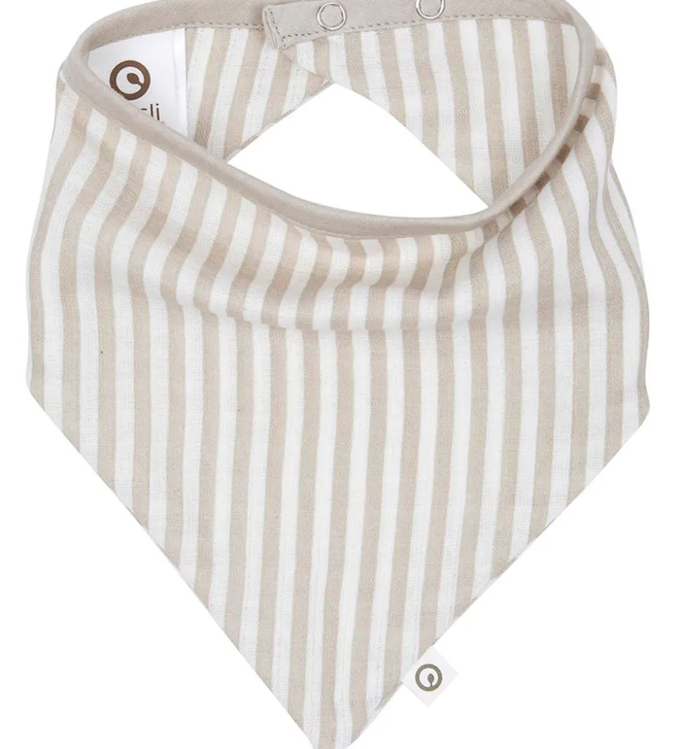 Müsli Savlesmæk - Stripe Muslin - Balsam Cream/Cashmere