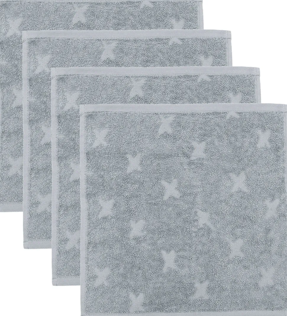 Müsli Vaskeklude - 4-pak - Jasmin Blue