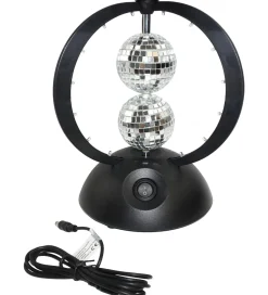 Music Diskokugle - Rotating Double Mirror Balls