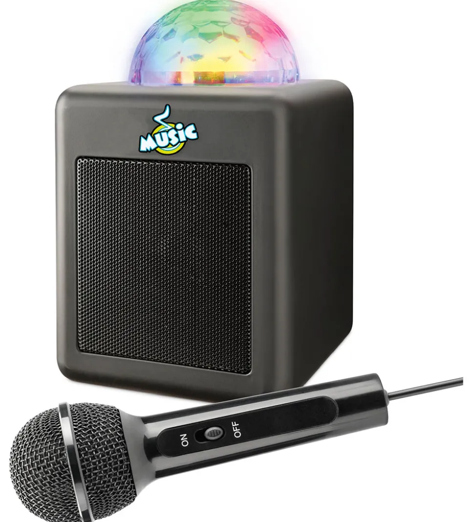 Music Karaokesæt - Disco Speaker m. Mikrofon