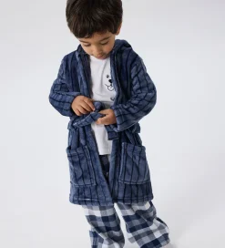 Name It Badekåbe - Velour - NmmRacer - Flint Stone