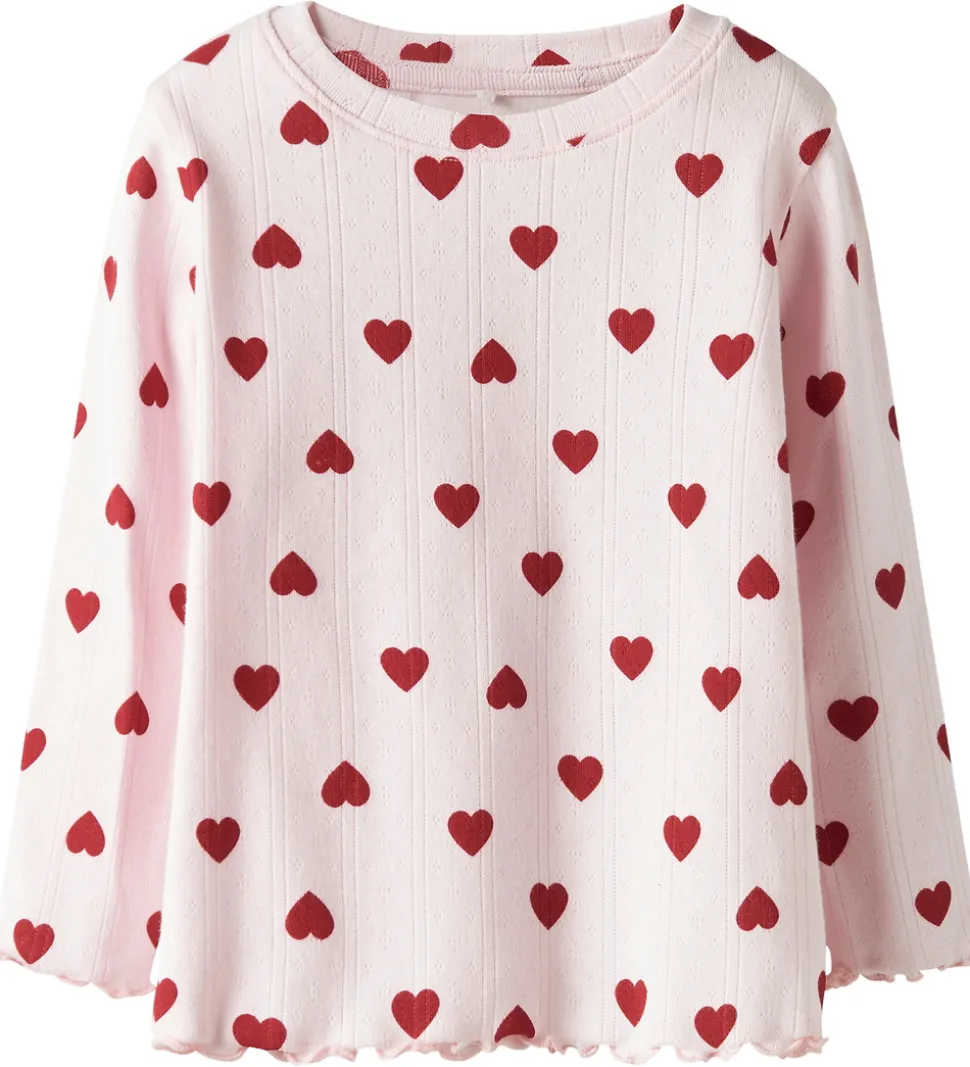 Name It Bluse - Hulmønster - NmfRusla - Mauve Morn m. Print