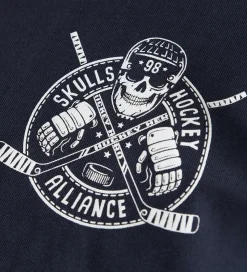 Name it Bluse - NkmVarto - Navy Blazer/Skull