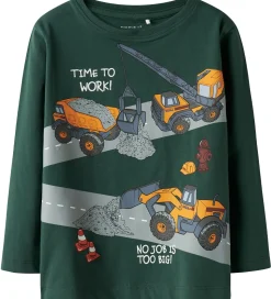 Name It Bluse - NmmOfek - Bistro Green